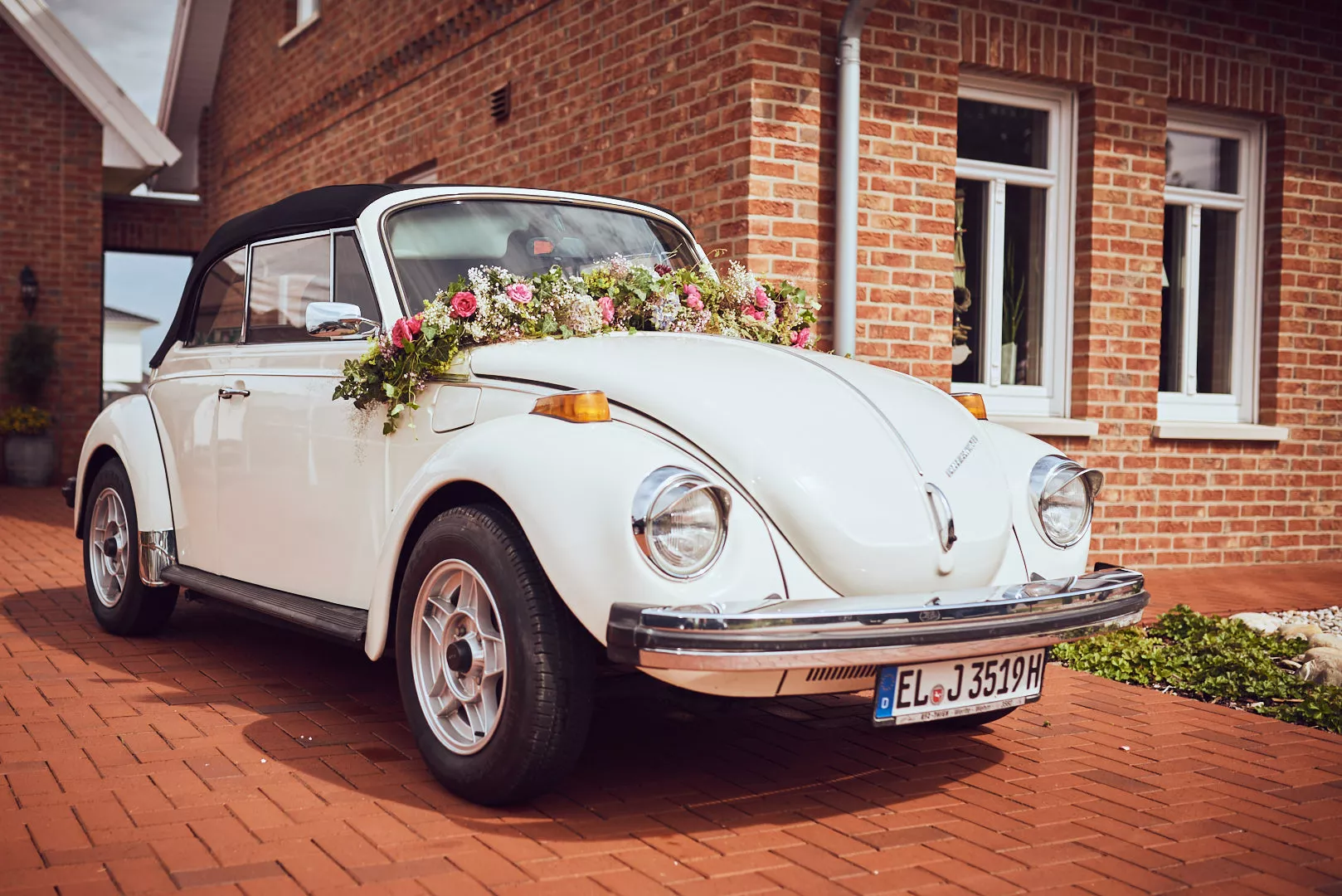 VW Kaefer als Hochzeitsauto